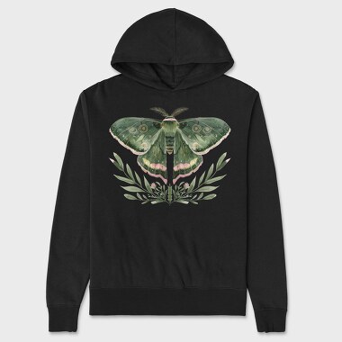 Mystic Celestial Moth, Hanorac Oversize Barbati (Unisex)