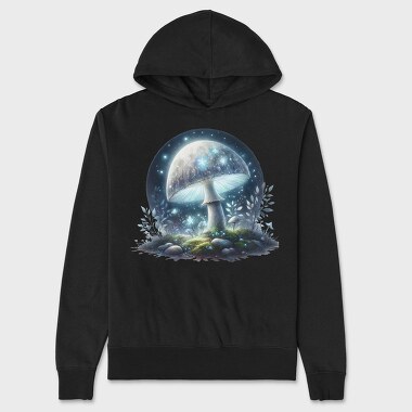 Mystic Fantasy Mushroom, Hanorac Oversize Barbati (Unisex)