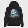 Mystic Fantasy Mushroom, Hanorac Oversize Barbati (Unisex)