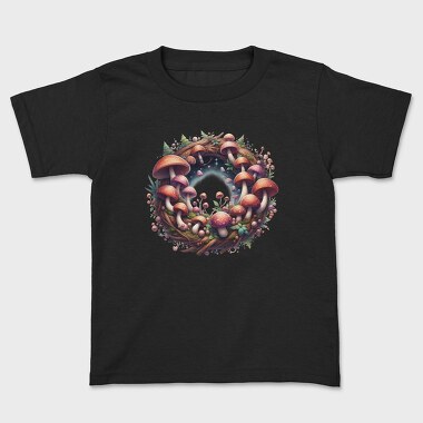 Mystic Fantasy Mushrooms, Tricou Copii