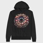 Mystic Fantasy Mushrooms, Hanorac Oversize Barbati (Unisex)