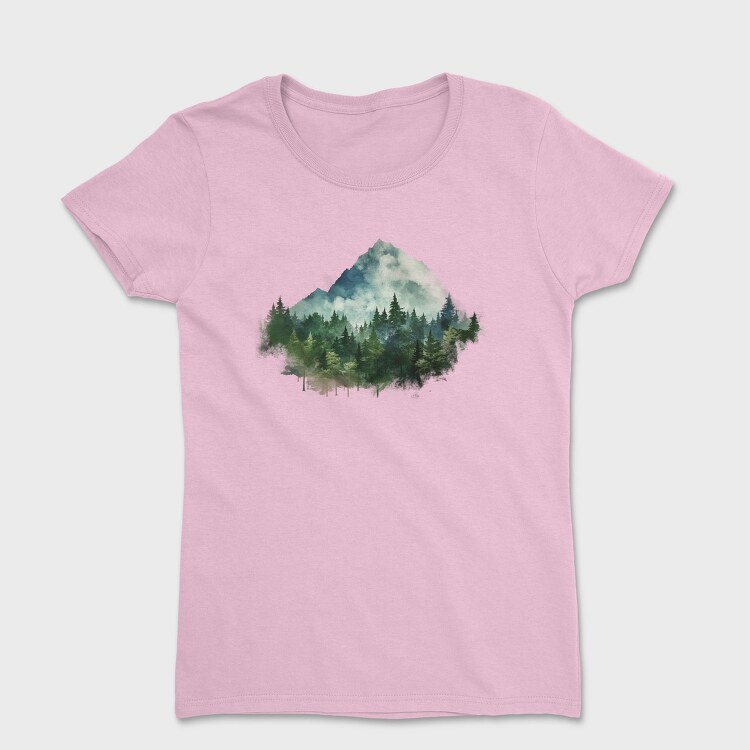 Mystic Forest Climb, Tricou Femei