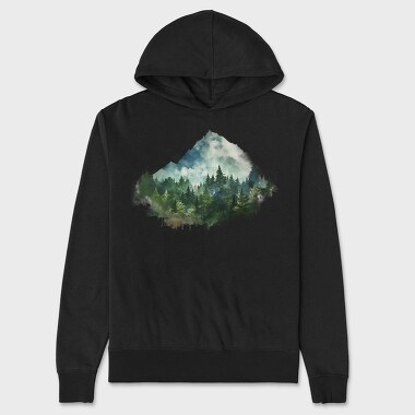 Mystic Forest Climb, Hanorac Oversize Barbati (Unisex)