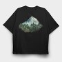 Mystic Forest Climb, Tricou Oversize Barbati (Unisex)