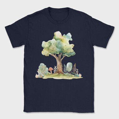 Mystic Forest Gnome, Tricou Barbati (Unisex)