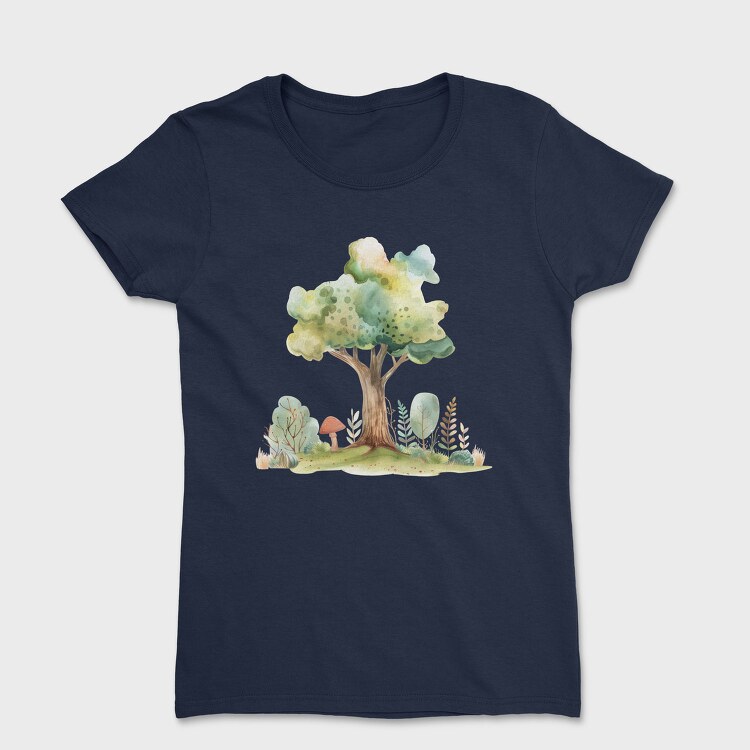 Mystic Forest Gnome, Tricou Femei