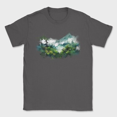 Mystic Forest Mist, Tricou Barbati (Unisex)