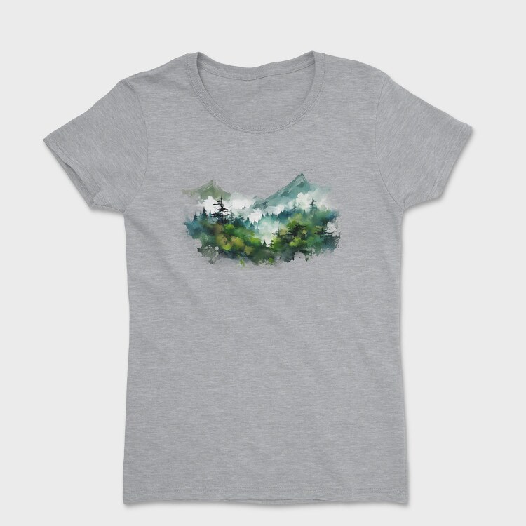 Mystic Forest Mist, Tricou Femei