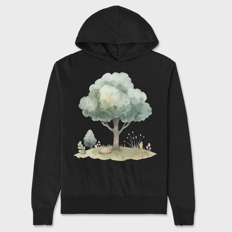 Mystic Forest Nest, Hanorac Oversize Barbati (Unisex)