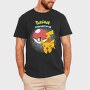 Pikachu Pokeball Catch, Tricou Barbati (Unisex)
