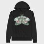 Mystic Moon Fairy, Hanorac Oversize Barbati (Unisex)
