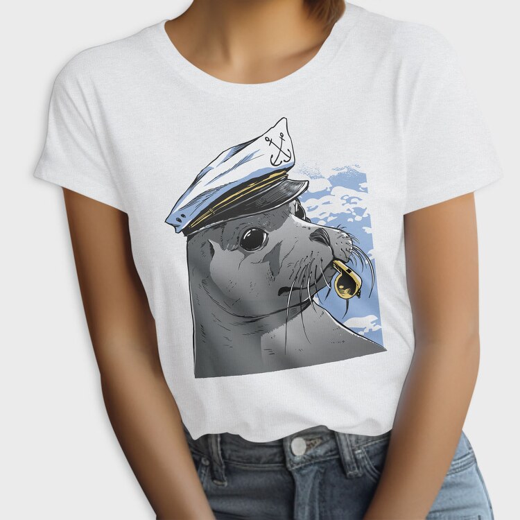 Seal Captains Hat, Tricou Femei