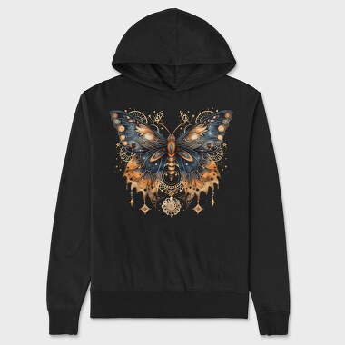Mystic Moon Nightflight, Hanorac Oversize Barbati (Unisex)