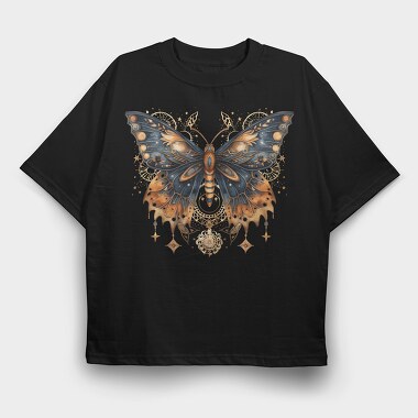 Mystic Moon Nightflight, Tricou Oversize Barbati (Unisex)