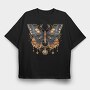 Mystic Moon Nightflight, Tricou Oversize Barbati (Unisex)