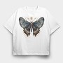 Mystic Moth Nightflight, Tricou Oversize Barbati (Unisex)