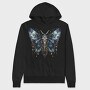 Mystic Moth Wings, Hanorac Oversize Barbati (Unisex)
