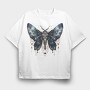 Mystic Moth Wings, Tricou Oversize Barbati (Unisex)