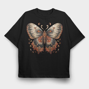 Mystic Night Clipart, Tricou Oversize Barbati (Unisex)