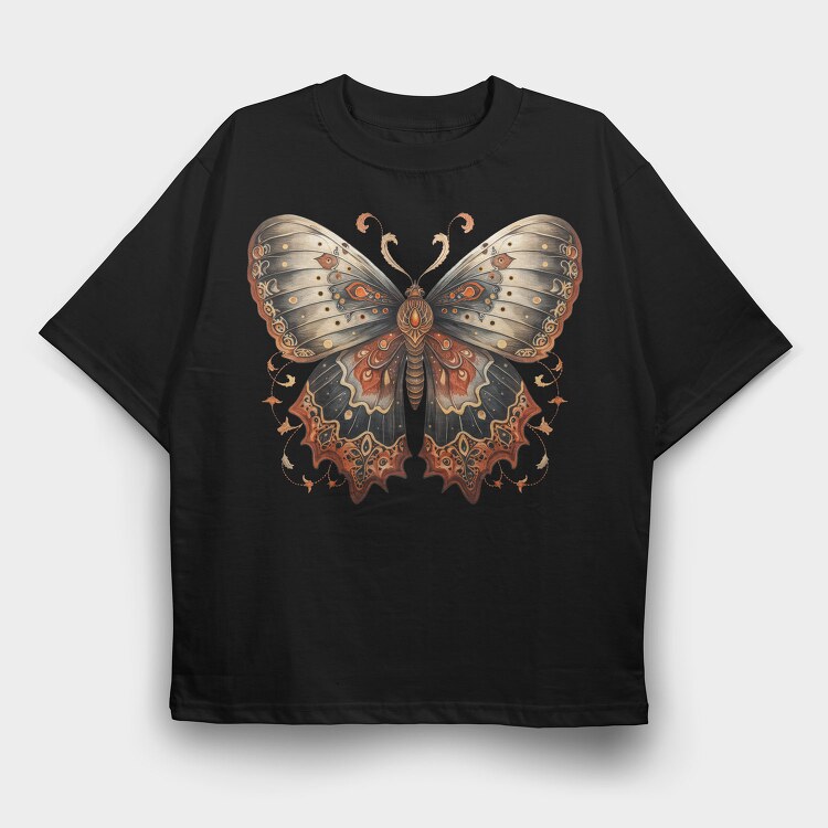 Mystic Night Clipart, Tricou Oversize Barbati (Unisex)