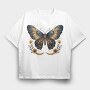 Mystic Night Moon, Tricou Oversize Barbati (Unisex)