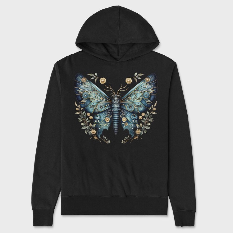 Mystic Nightwing, Hanorac Oversize Barbati (Unisex)