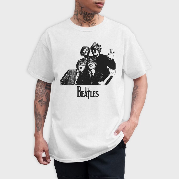 The Beatles Wave, Tricou Barbati (Unisex)