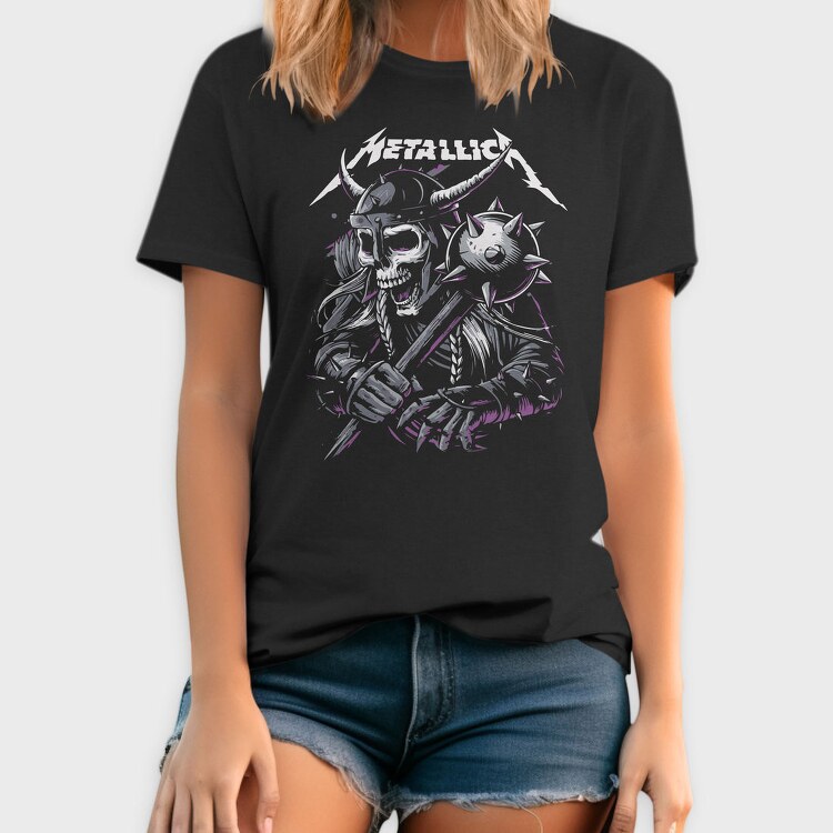 Metallica Warrior, Tricou Barbati (Unisex)