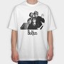 The Beatles Wave, Tricou Oversize Barbati (Unisex)