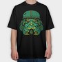 Helmeted X, Tricou Oversize Barbati (Unisex)