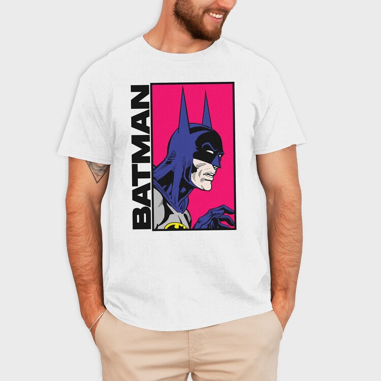 Batman Neon, Tricou Barbati (Unisex)