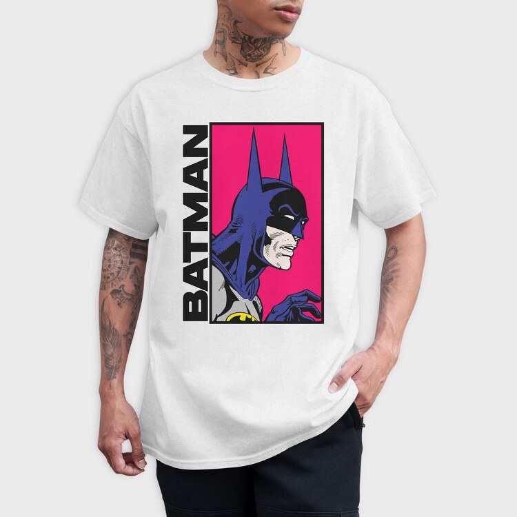 Batman Neon, Tricou Barbati (Unisex)