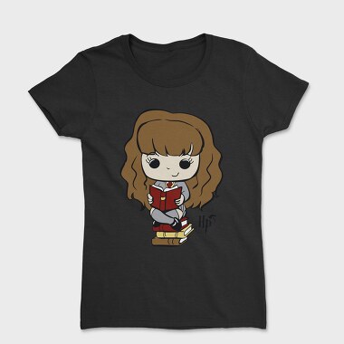 Hermione Reading Magic, Tricou Femei