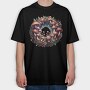 Mystic Fantasy Mushrooms, Tricou Oversize Barbati (Unisex)