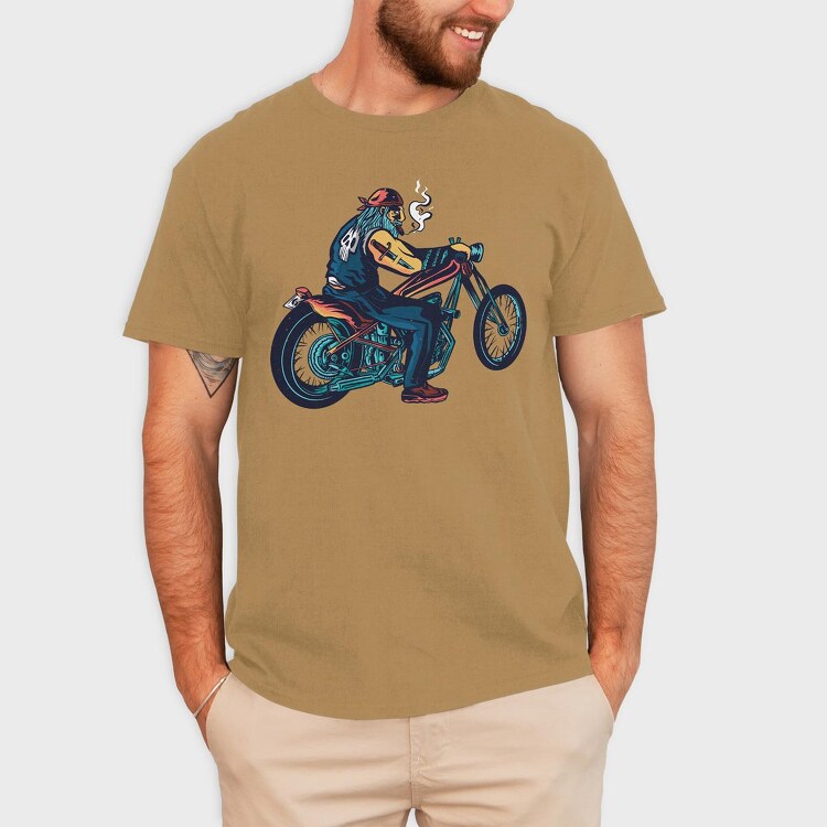 Chopper Rider, Tricou Barbati (Unisex)