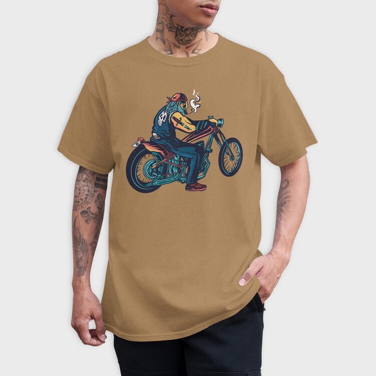 Chopper Rider, Tricou Barbati (Unisex)