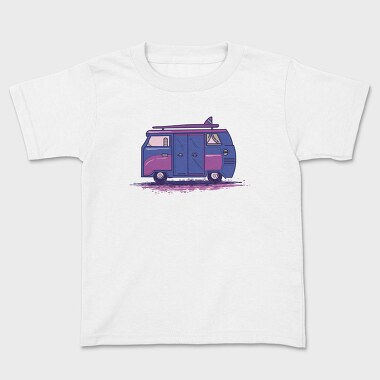 Camper Van Purple, Tricou Copii