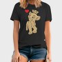 Simba Crown Heart, Tricou Barbati (Unisex)