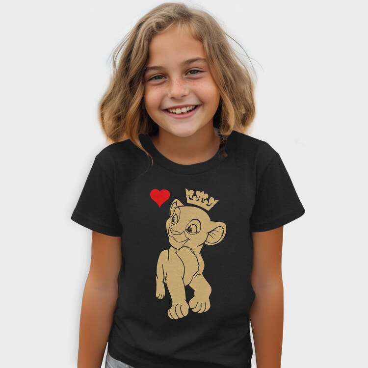 Simba Crown Heart, Tricou Copii