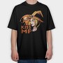 Halloween Witch Kiss, Tricou Oversize Barbati (Unisex)