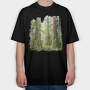 Mystic Forest Garden, Tricou Oversize Barbati (Unisex)