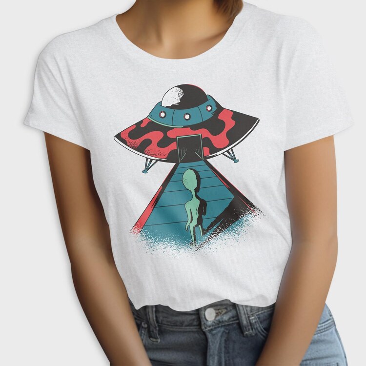 Alien Ufo, Tricou Femei