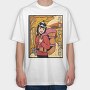 Hikigaya Hiking Adventure, Tricou Oversize Barbati (Unisex)