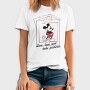 Mickey Live Love, Tricou Barbati (Unisex)