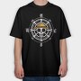 Pirate Skull Bones, Tricou Oversize Barbati (Unisex)