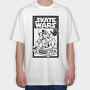 Skate Wars Stormtrooper, Tricou Oversize Barbati (Unisex)