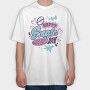 Happy Single Day Awareness, Tricou Oversize Barbati (Unisex)