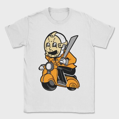 Jason On Scooter, Tricou Barbati (Unisex)