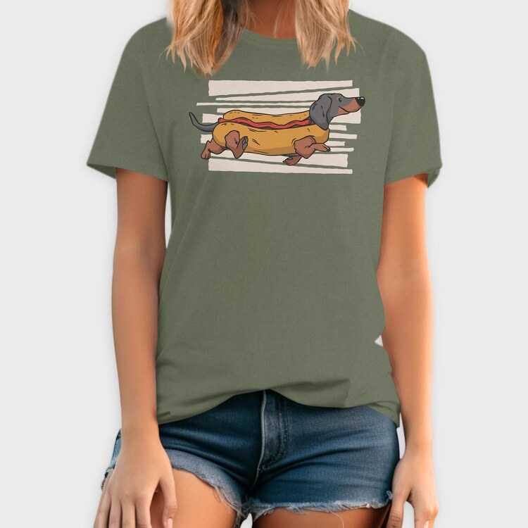 Hot Dog, Tricou Barbati (Unisex)