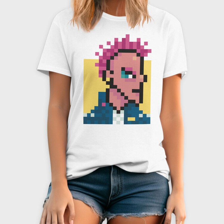 Pixelated Pony, Tricou Barbati (Unisex)